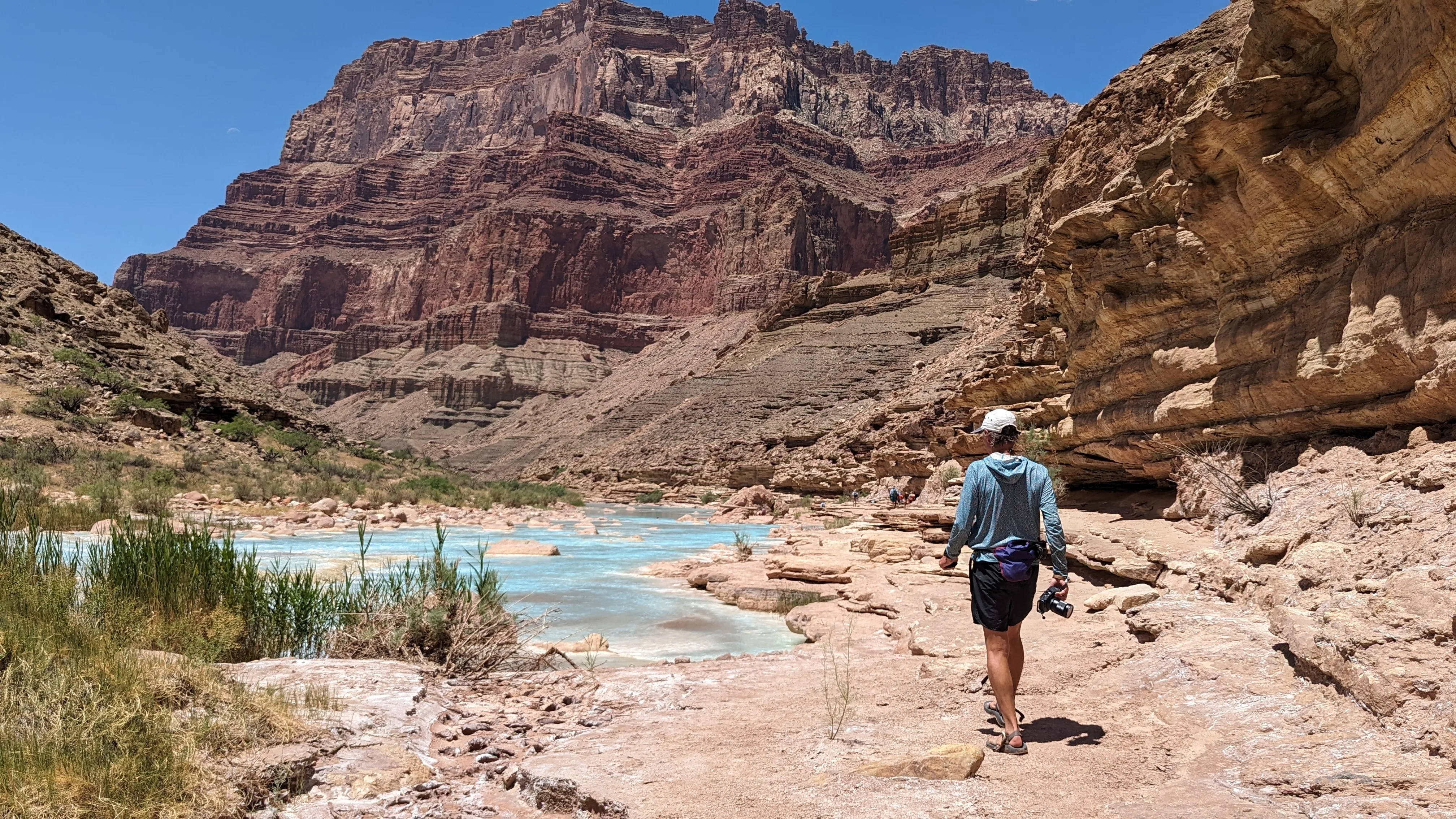 Herb took the boring way back