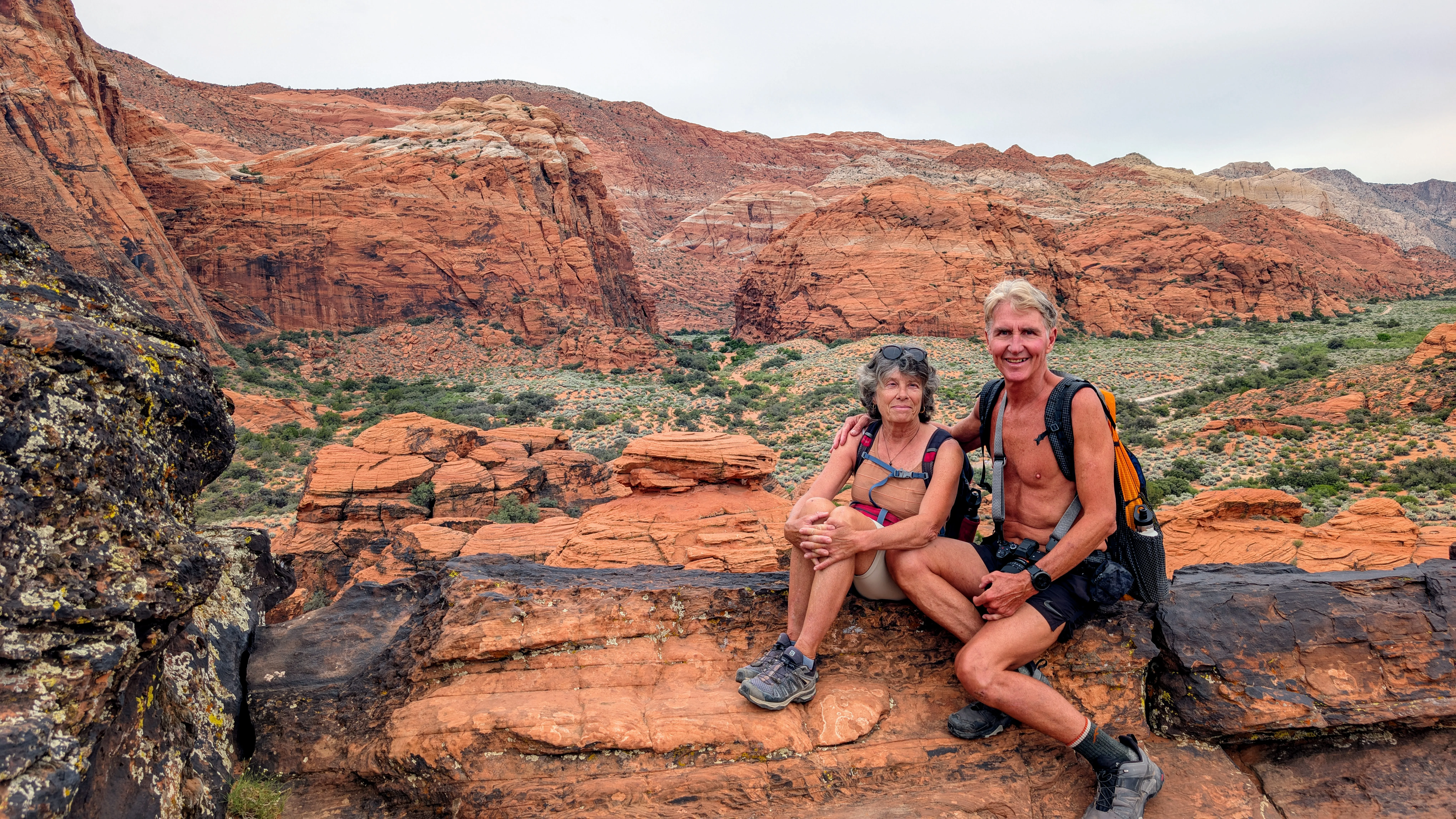 Atop the Hidden Pinyon Overlook