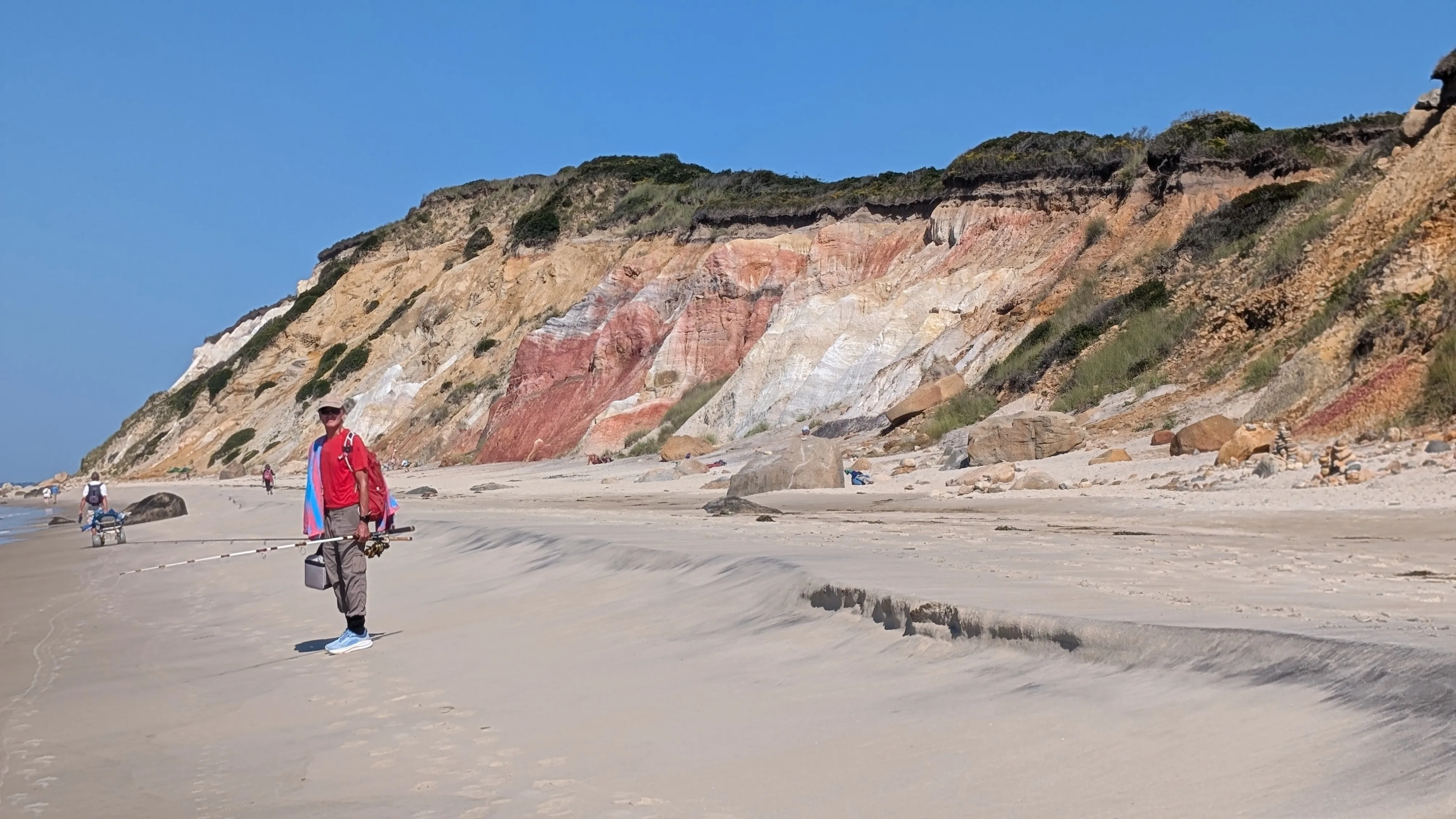 Strolling Moshup Beach