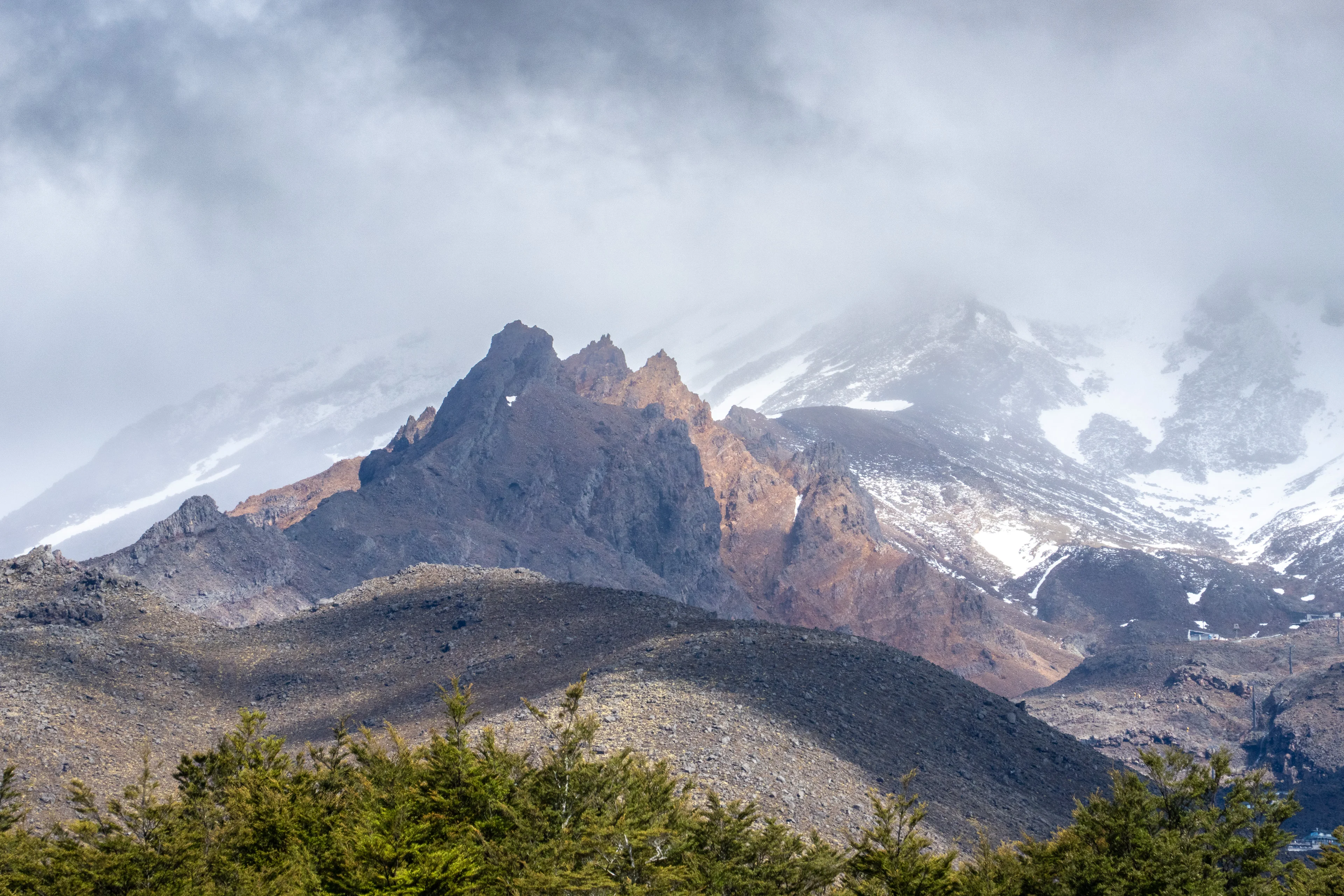 Jagged Mount Ruapehu