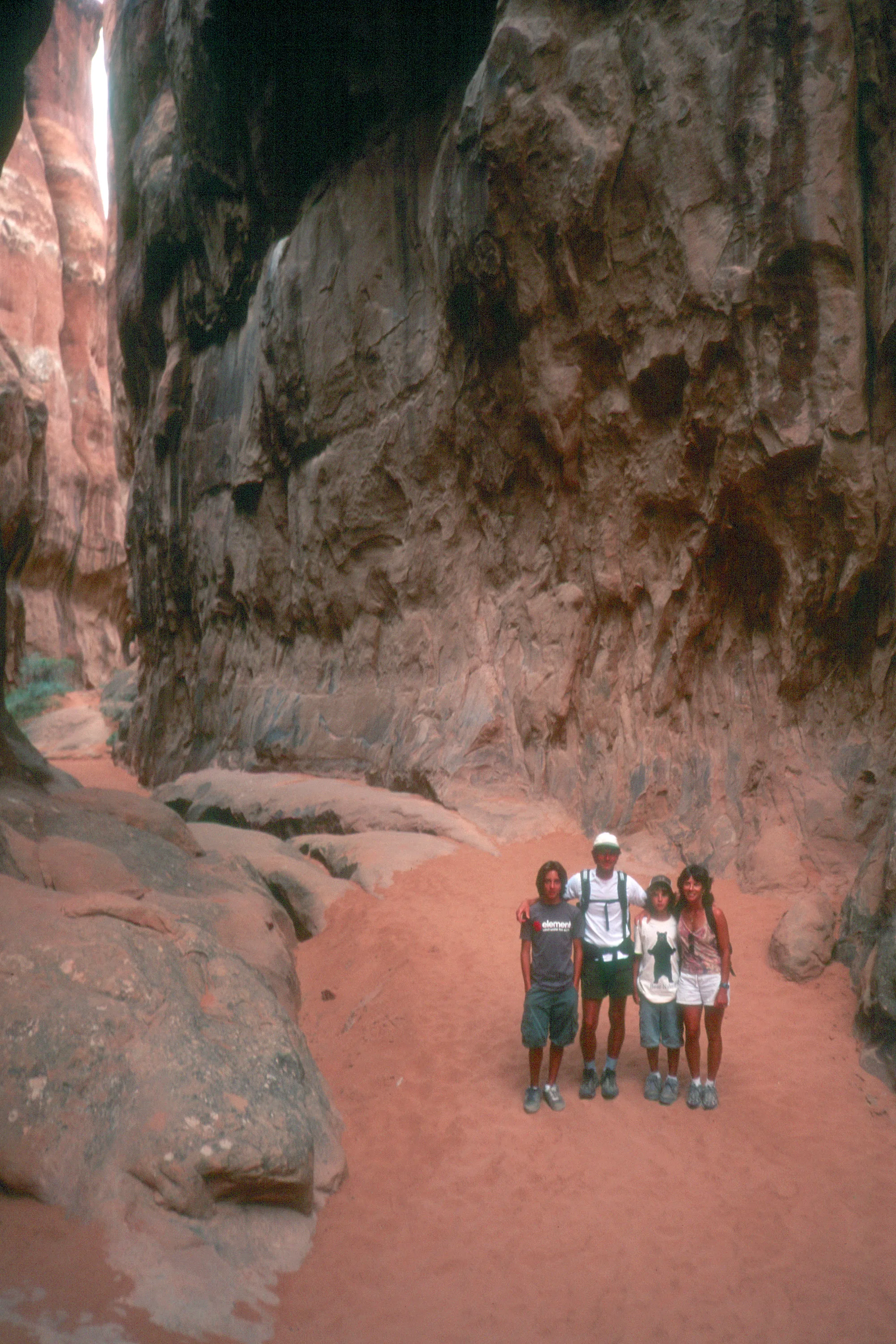 Boy's playing in the dunes overlooking the e.coli ridden lake