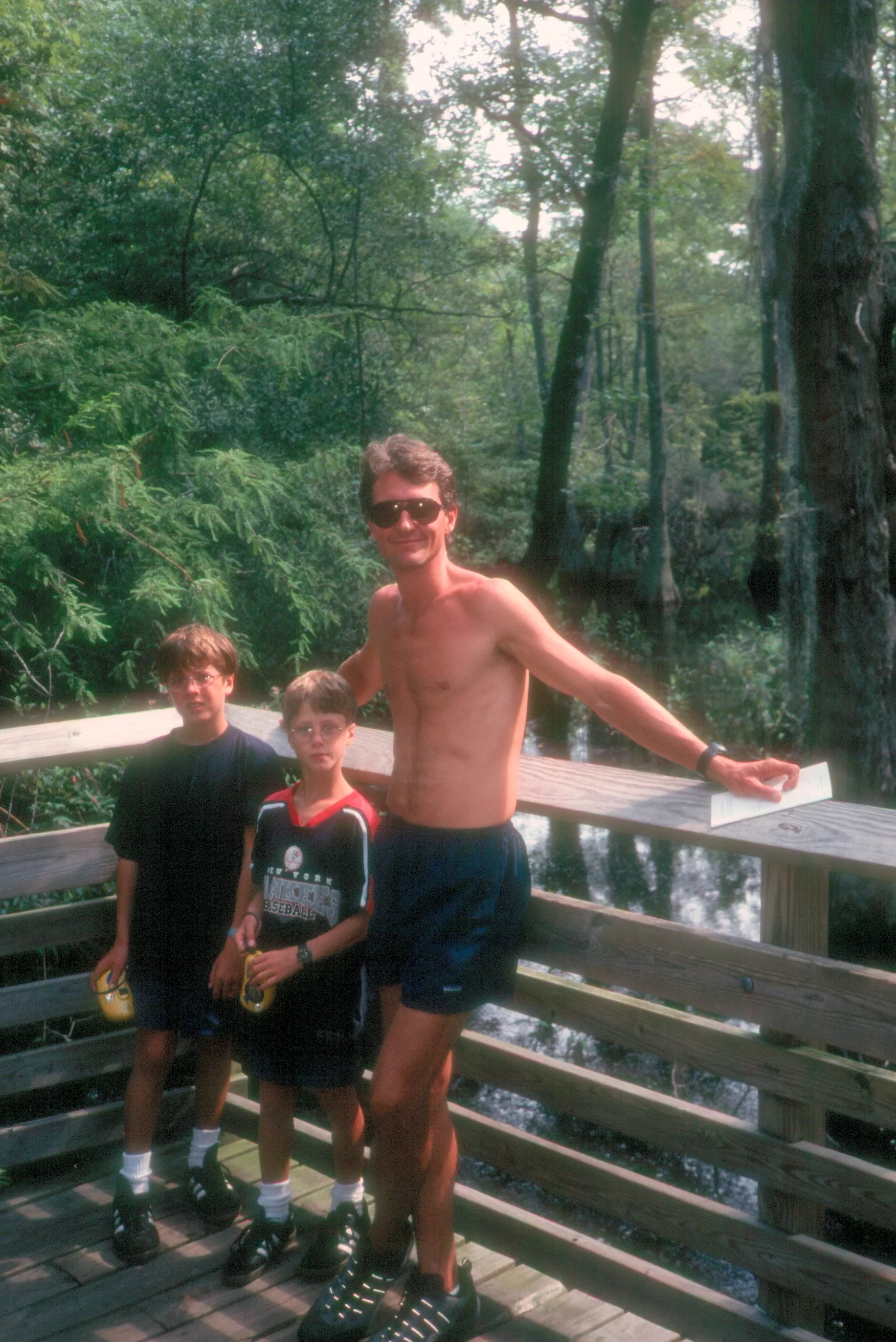 Lolo and Boys post Curry Hammock run