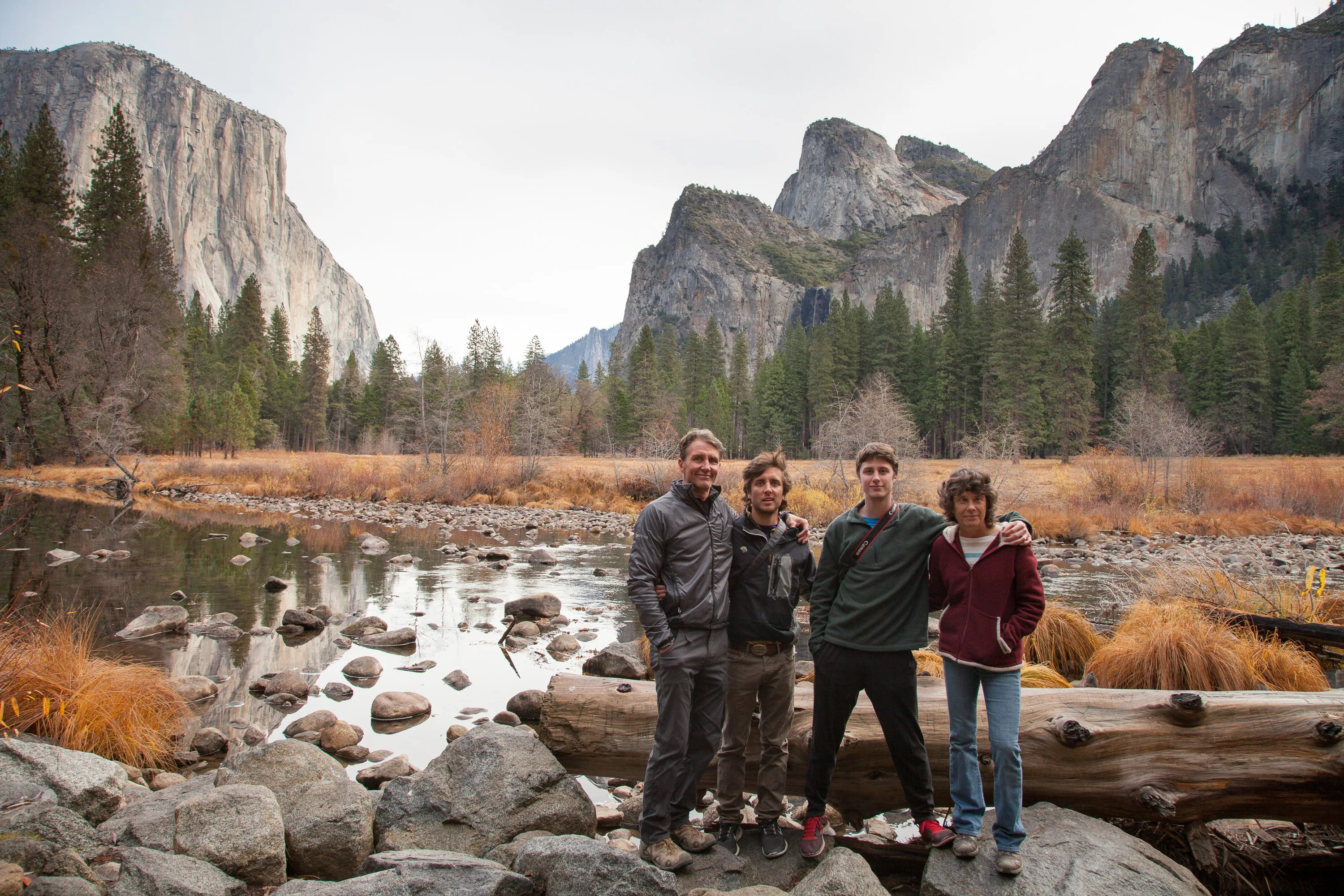 Family Photo with El Capitan