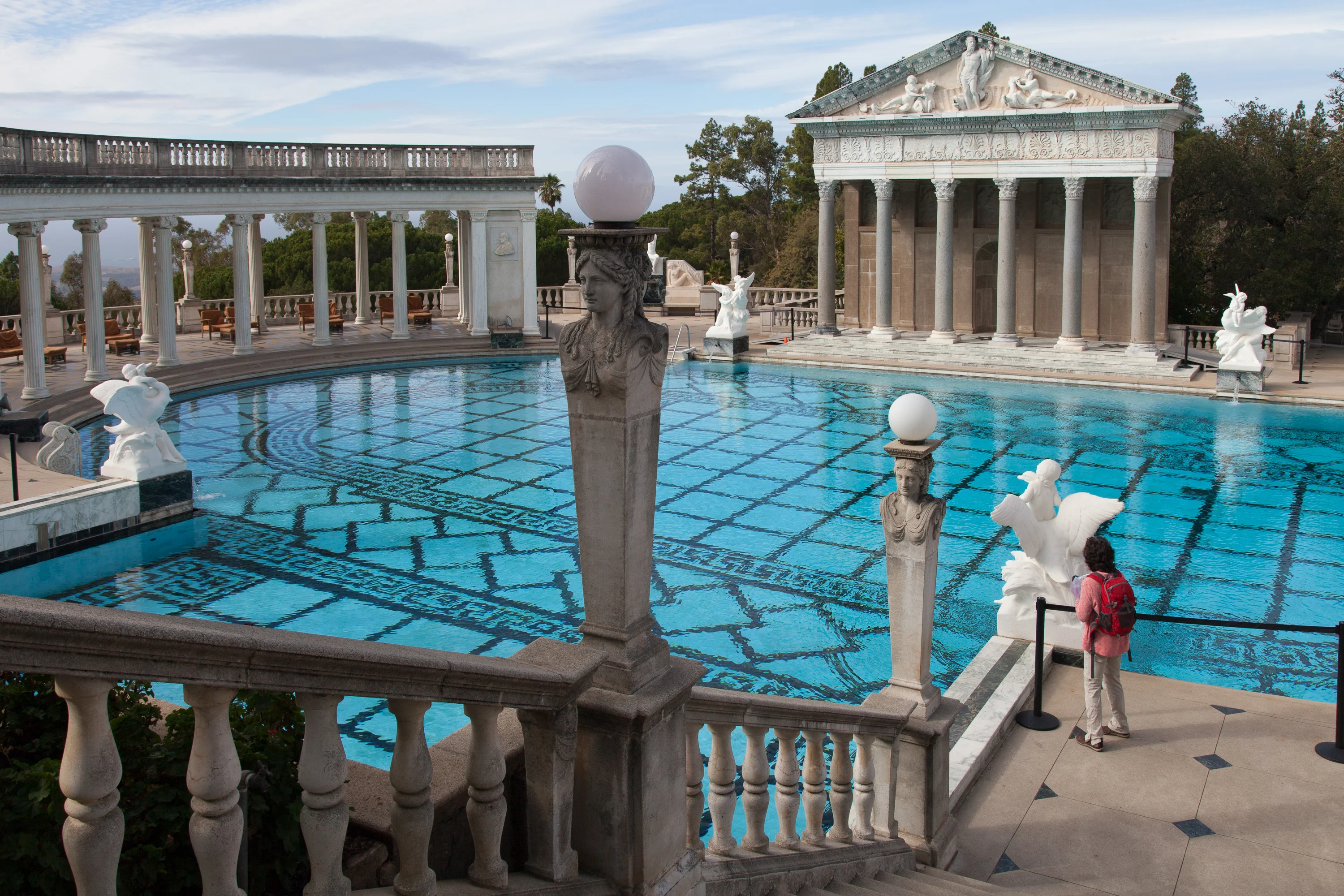 Hearst Castle Neptune Pool Entrance