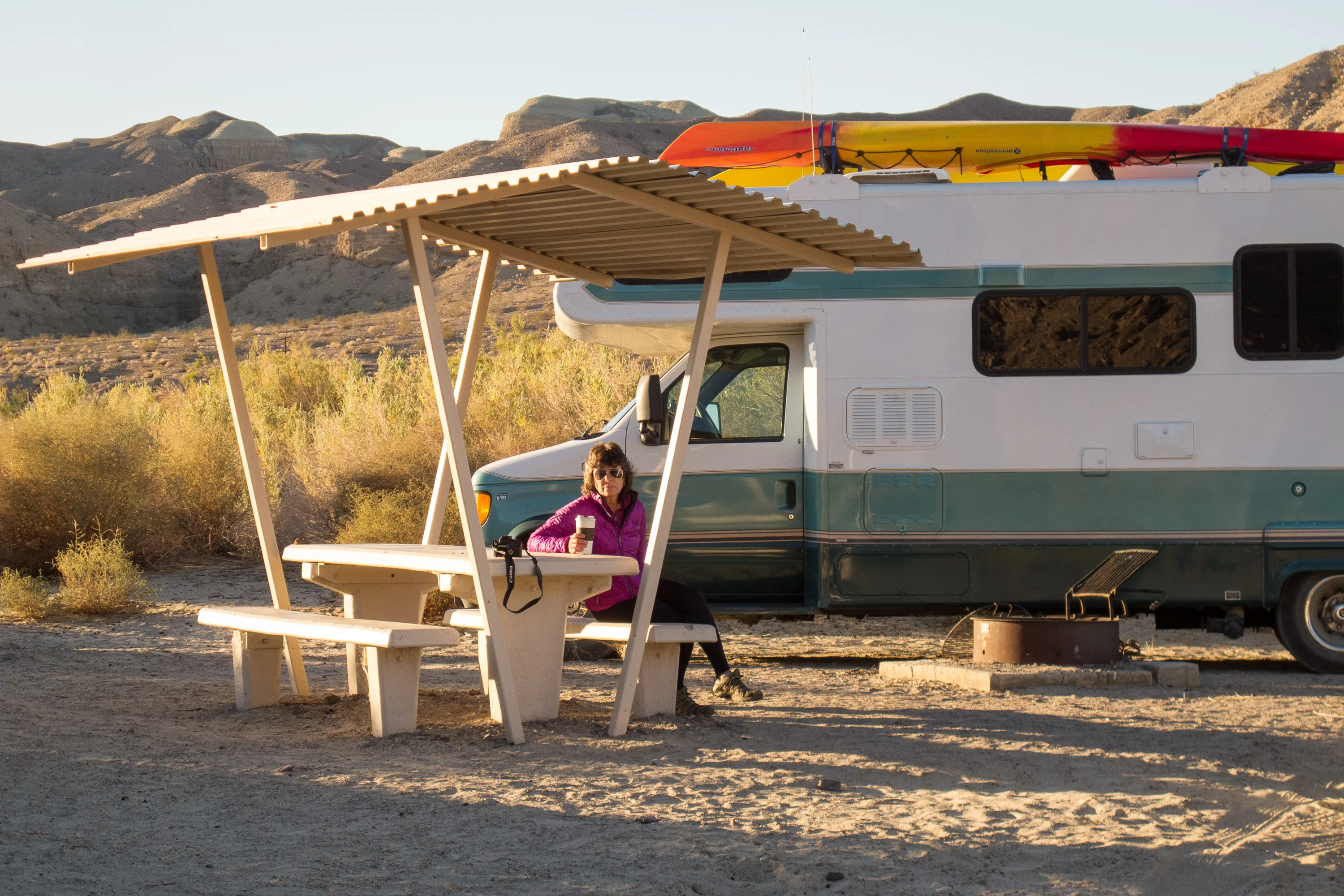 Afton Canyon Campsite