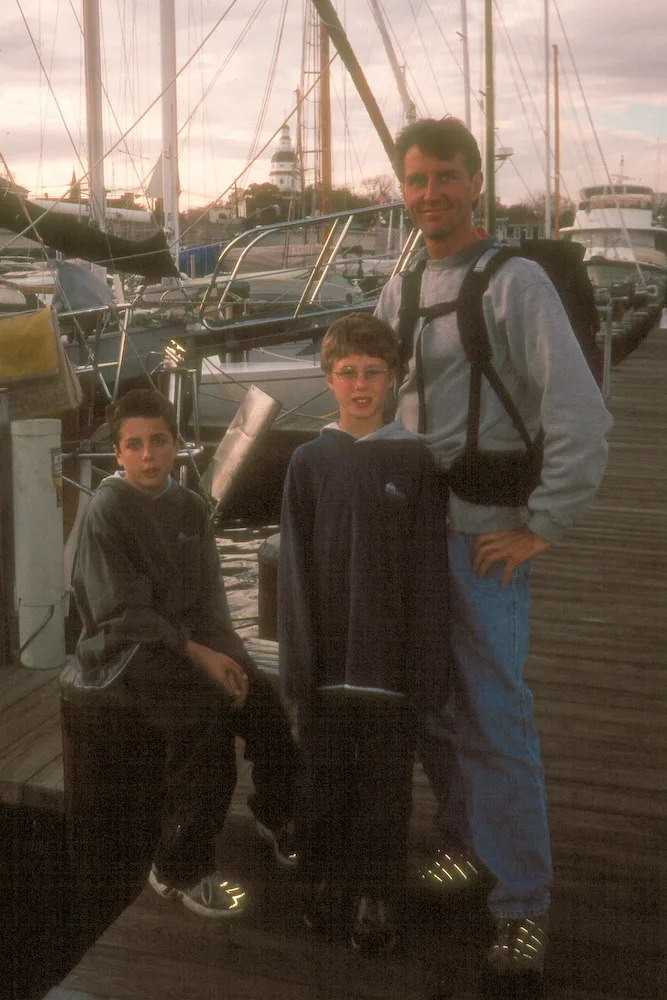 Herb on Kelso Dune Summit