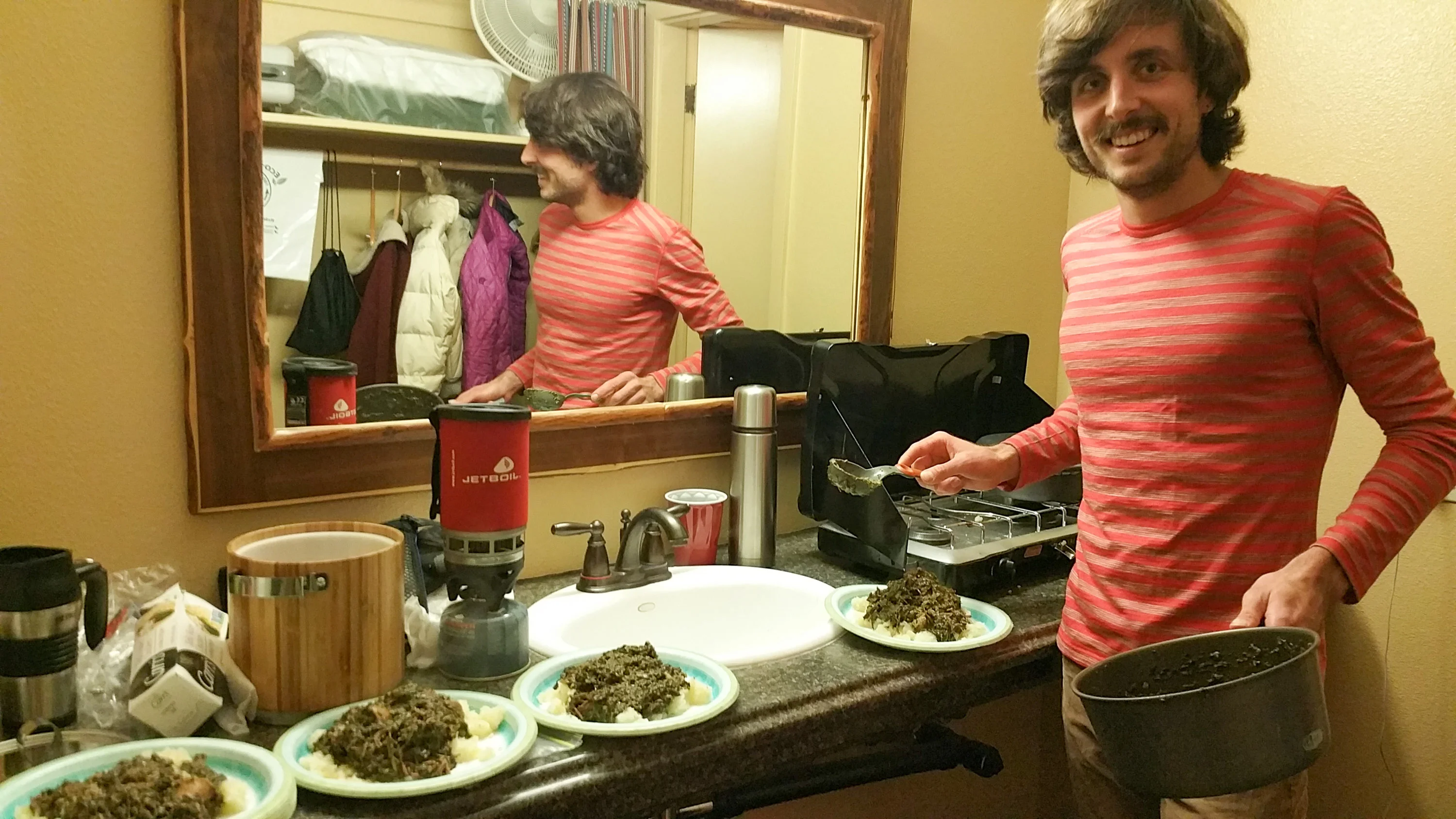 Leftovers in Yosemite Valley Lodge Room