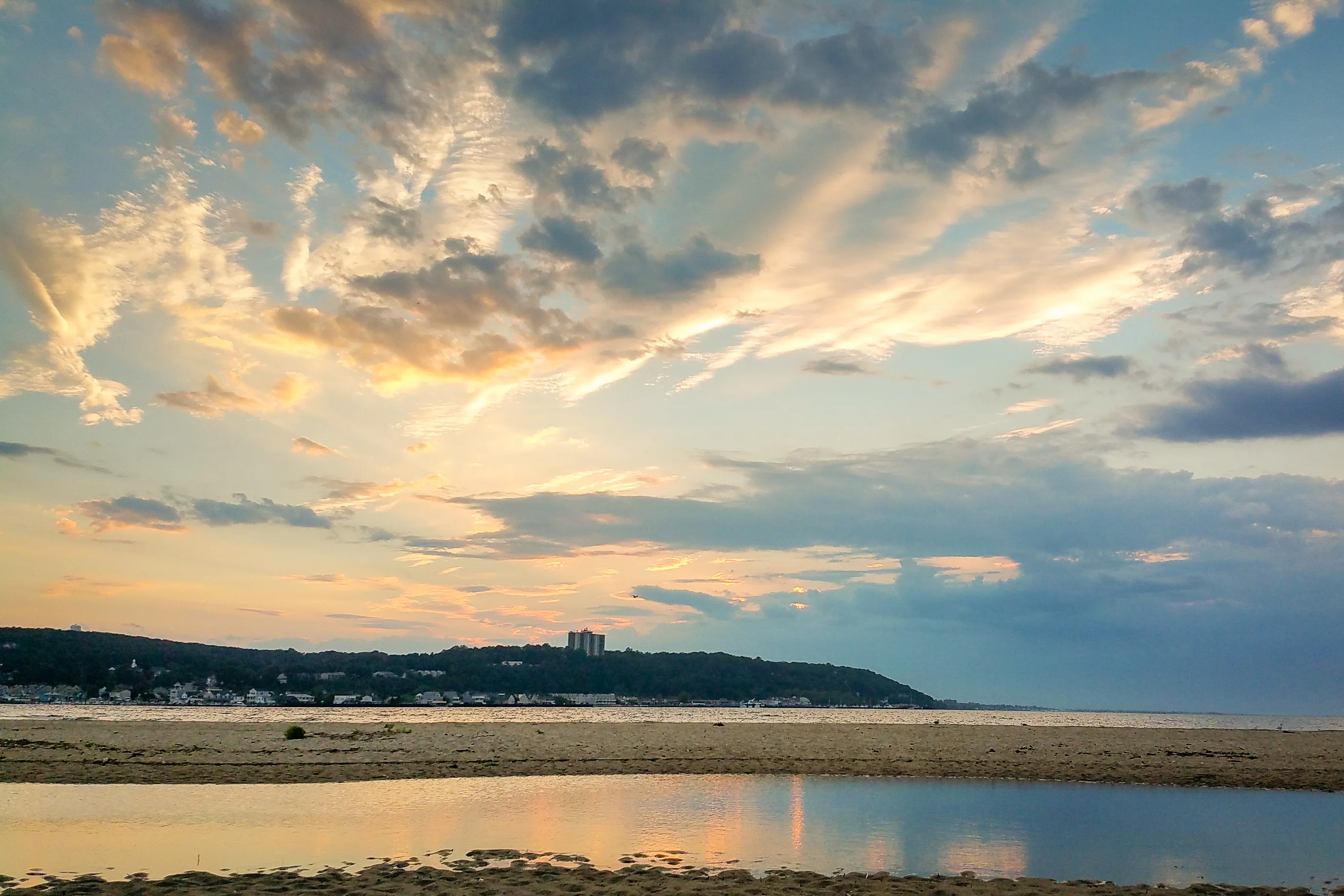 Sunset over Sandy Hook Bay