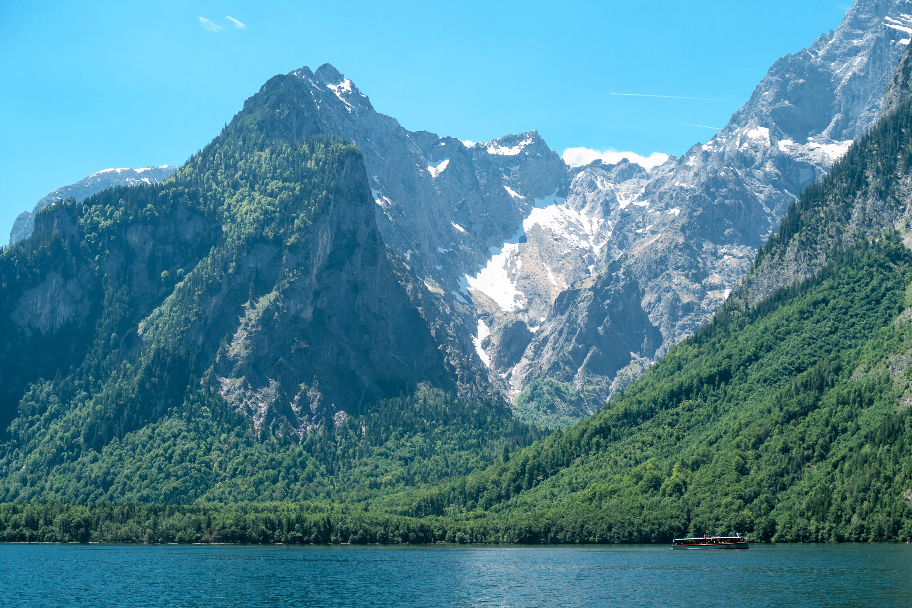 Ferry on Konigsee