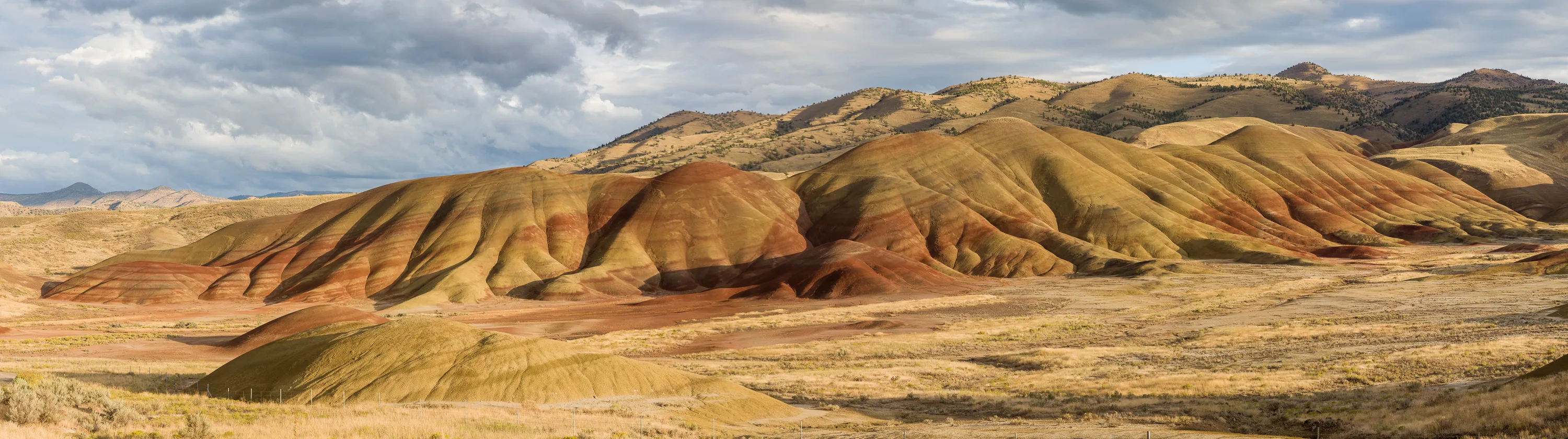 Along the drive through the Painted Hills