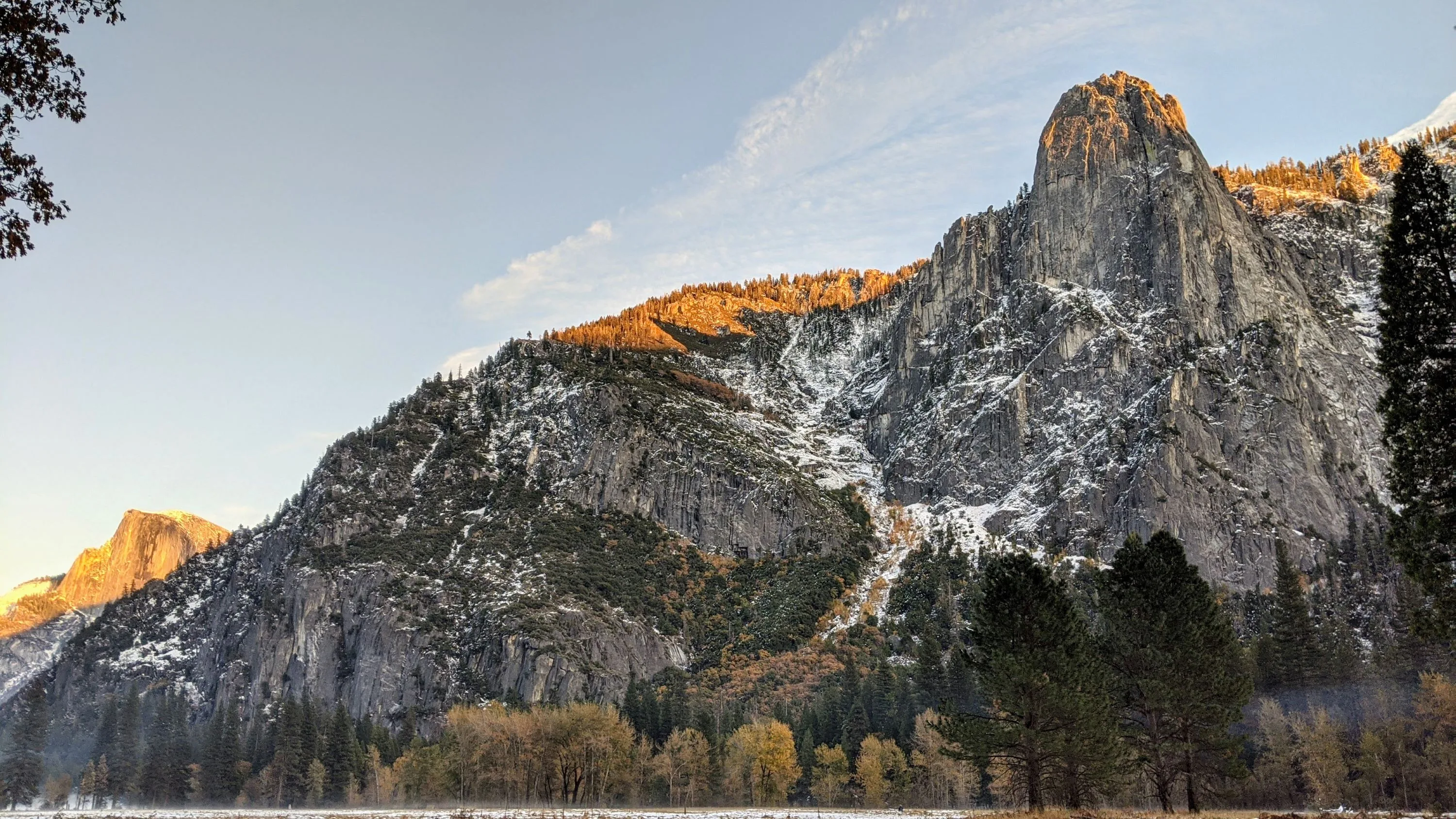 Maybe some alpenglow?