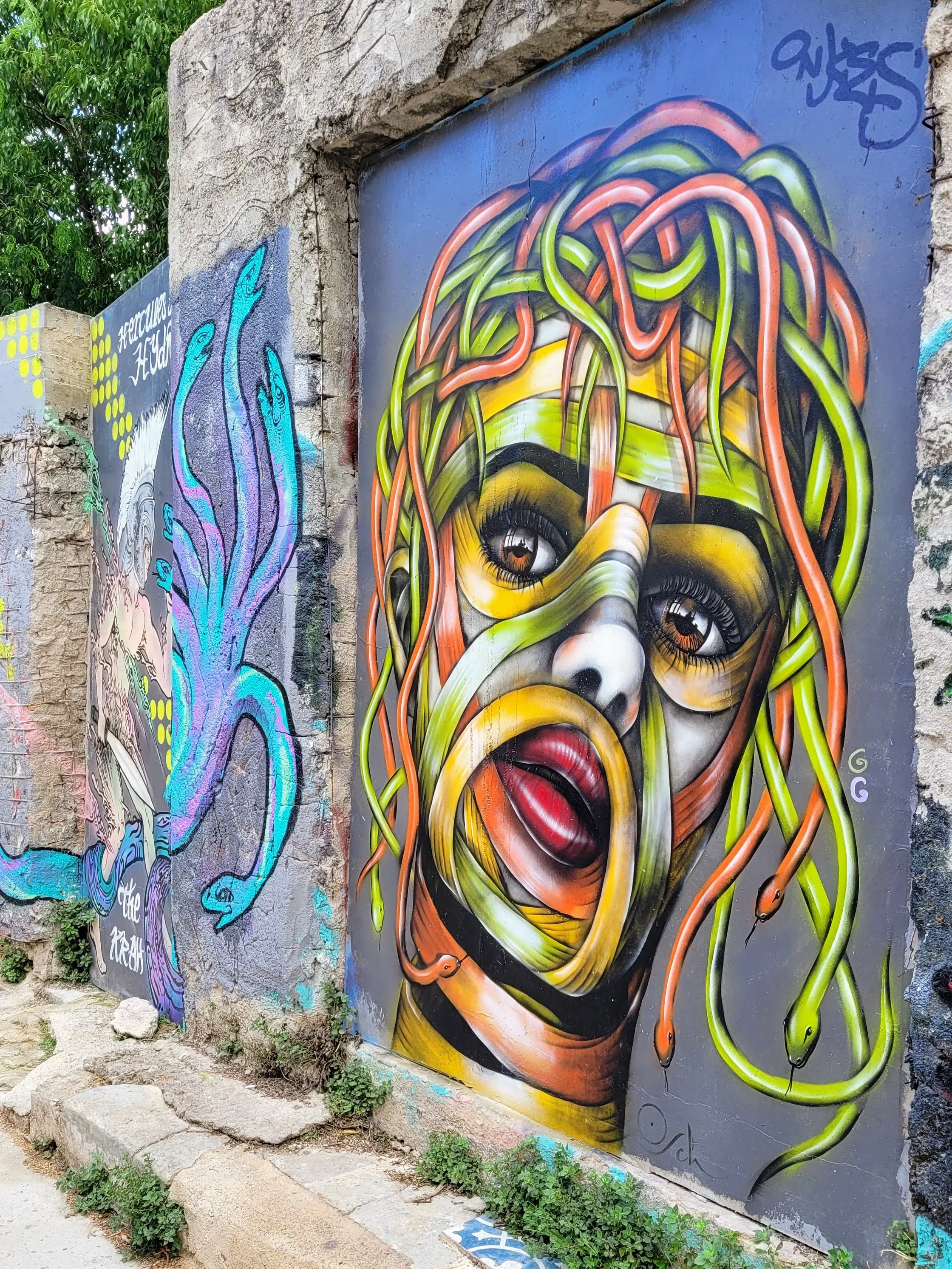 Street Art in Anafiotika